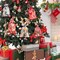 50 PCS 4x6 Inches Mixed Color Christmas Organza Gift Bags with Drawstring, Jewelry Candy Bags for Christmas